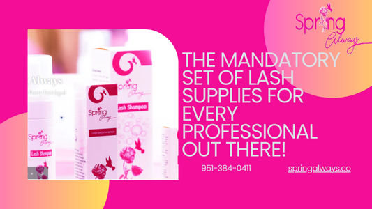 The Mandatory Set Of Lash Supplies For Every Professional Out There!