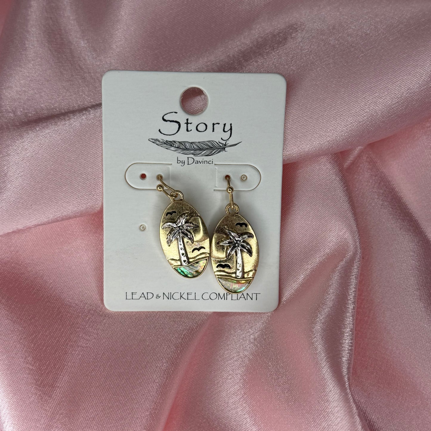 Palm Tree Earrings