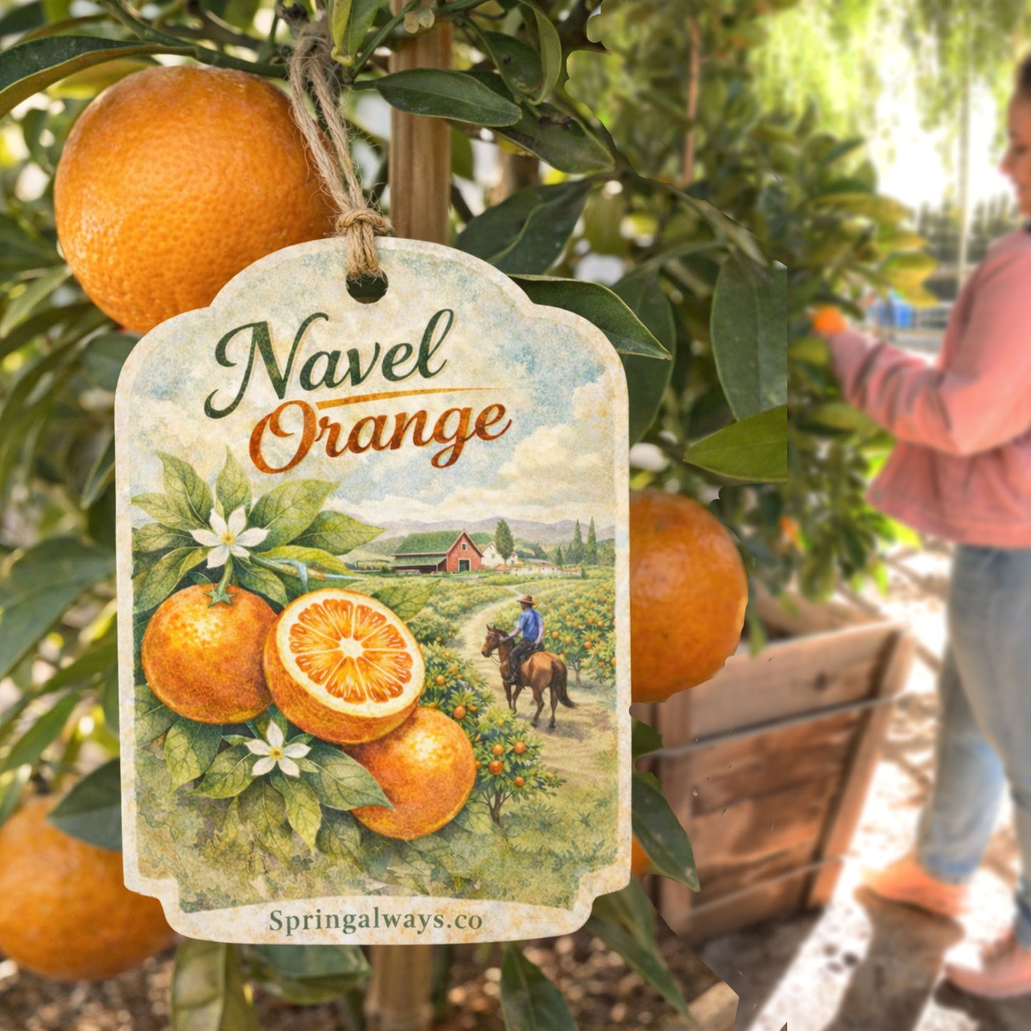 Navel Orange Tree For Sale–Southern Cali Delivery- 15, 24, 36, 48 Gallon - Standard