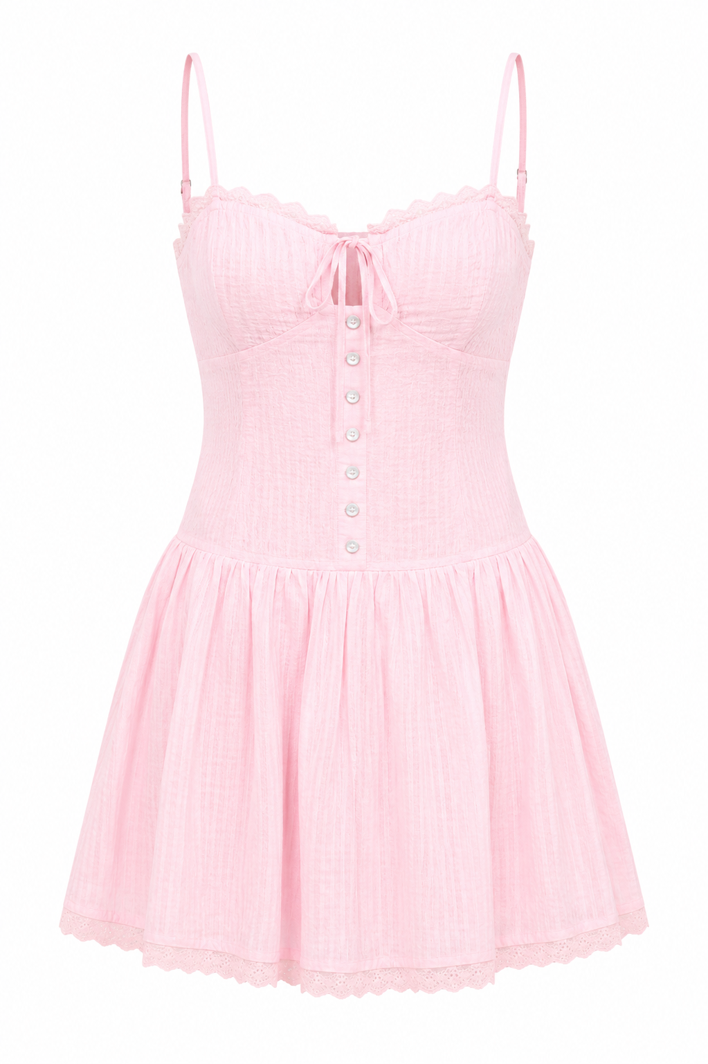 Plus Size Pink Lemonade Dress