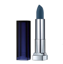 Load image into Gallery viewer, MAYBELLINE COLOR SENSATIONAL THE LOADED BOLDS LIPSTICK, MIDNIGHT BLUE