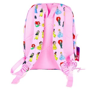 Disney Princess Backpack Pink Back