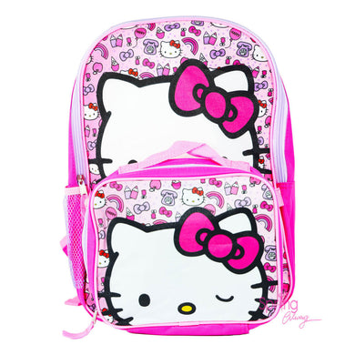 Hello Kitty Backpack With Lunchpad