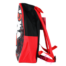 Load image into Gallery viewer, Kitty Black &amp; Red BackPack left