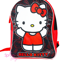 Load image into Gallery viewer, Kitty Black &amp; Red BackPack Price