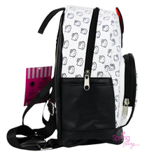 Load image into Gallery viewer, Hello Kitty Face Print Backpack With Bow Rightside