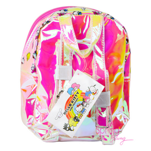 Shakies Girls Pink Mini Backpack Back