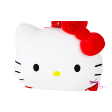Load image into Gallery viewer, Soft Plush Mini Backpack With Red Bow