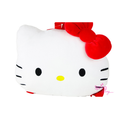 Soft Plush Mini Backpack With Red Bow
