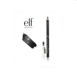 elf shimmer eyeliner pencil black bandit