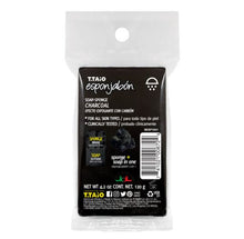 Load image into Gallery viewer, esponjabon natural charcoal purifier